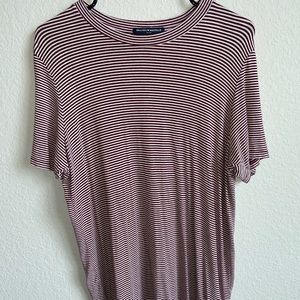 Brandy Melville Striped T-Shirt Dress